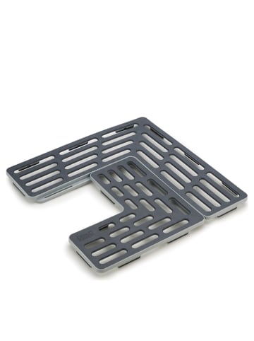 JosephJoseph Waschbeckenmatte in Grau - (L)28 x (B)28 cm