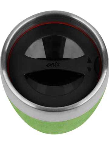 Emsa Kubek termiczny "Travel Cup" w kolorze zielonym - 200 ml