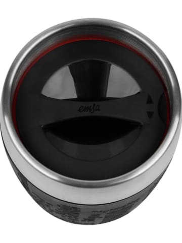 Emsa Isolierbecher "Travel Cup" in Schwarz - 200 ml