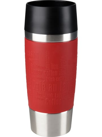 Emsa Isolierbecher "Travel Cup" in Rot - 360 ml