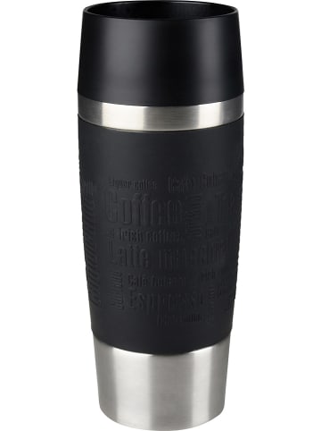 Emsa Isolierbecher "Travel Cup" in Schwarz - 360 ml