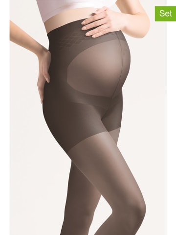 Gabriella Rajstopy ciążowe "Mamma" w kolorze czarnym - 20 DEN