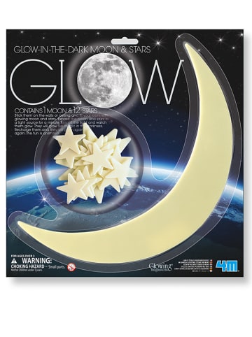 4M Leucht-Wandstickerset "Glow Moon & Stars" - ab 3 Jahren