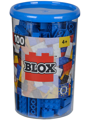 Simba 100-delige bouwstenenset "Blox" blauw - vanaf 4 jaar