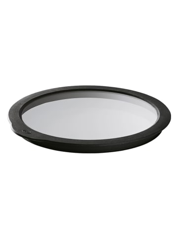 Rösle Frischhaltedeckel in Schwarz/ Transparent - Ø 20 cm