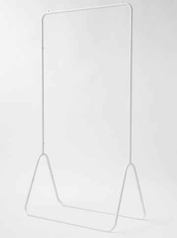 Compactor Wieszak w kolorze białym - 80 x 145 x 43 cm