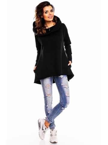 Awama Hoodie in Schwarz