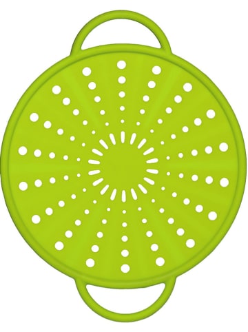 Emsa Osłona "Smart Kitchen" w kolorze zielonym przeciw rozpryskiwaniu - Ø 26 cm
