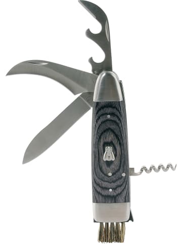 Laguiole Pilzmesser in Grau - (L)12 cm