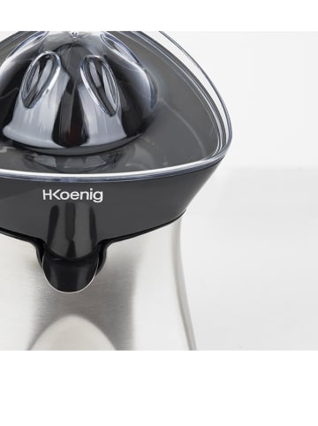 H.Koenig Sappers zilverkleurig/zwart