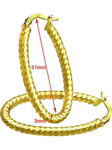 Diamant Exquis Gold-Creolen