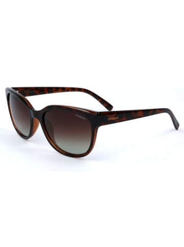 Polaroid Damen-Sonnenbrille in Braun