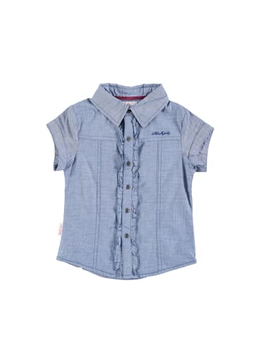 Miss Girly Bluse in Blau