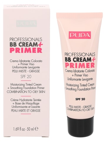 Pupa Milano 2in1 BB Creme & Primer "Professionals" - LSF 20, 50 ml