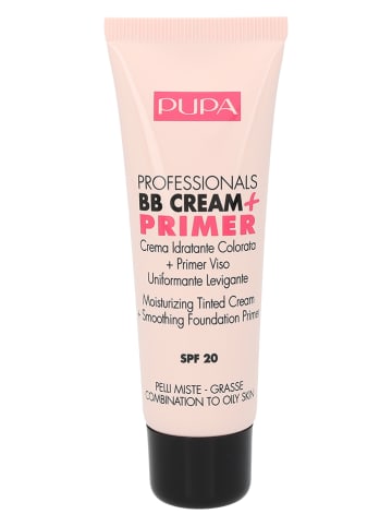 Pupa Milano 2in1 BB Creme & Primer "Professionals" - LSF 20, 50 ml