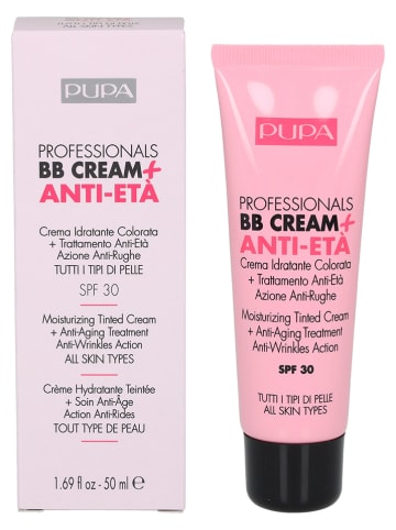 Pupa Milano 2in1 BB Creme & Anti Aging Pflege "Professionals" - LSF 30, 50 ml