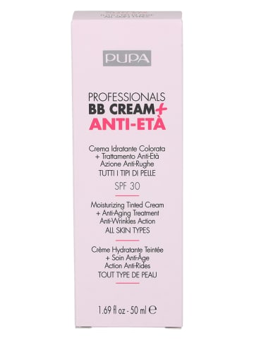 Pupa Milano 2in1 BB Creme & Anti Aging Pflege "Professionals" - LSF 30, 50 ml