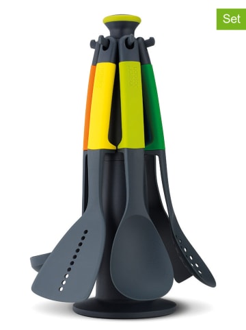 JosephJoseph 7-częściowy zestaw kolorowych akcesoriów kuchennych