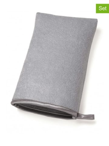 simplehuman 2er-Set: Edelstahl-Reinigungshandschuhe in Silber