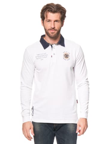 Vent du Cap Poloshirt in Weiß