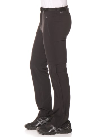 Regatta Funkcyjne spodnie Zipp-off "Xert Strch II" w kolorze czarnym