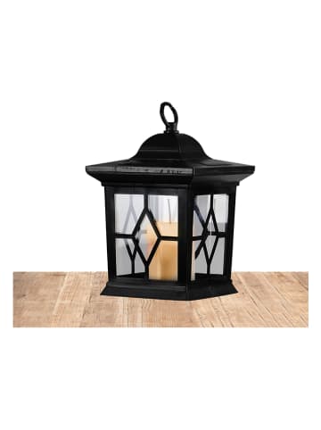 STAR Trading LED-Solar-Gartenstecker "Milan" in Schwarz - (H)58 cm
