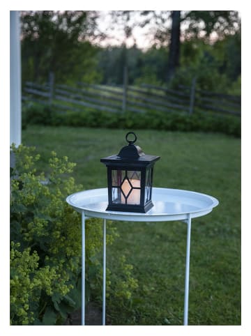 STAR Trading LED-Solar-Gartenstecker "Milan" in Schwarz - (H)58 cm