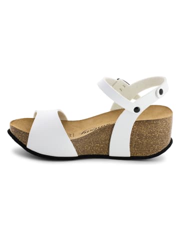 Sunbay Sleehaksandalen "Yucca" wit