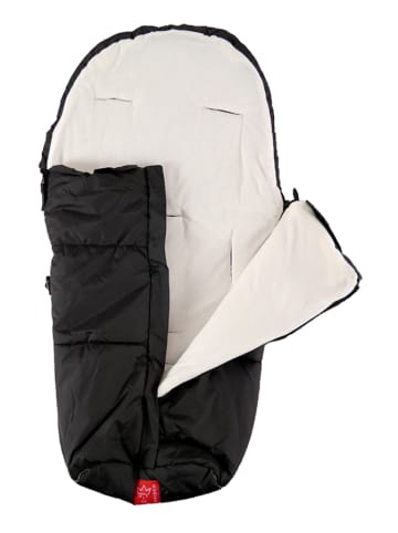 Kaiser Naturfellprodukte Zomervoetenzak "Rio" zwart/wit - (B)48 x (L)105 cm
