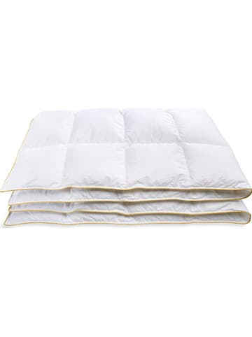 Frau Holle All-season donsdekbed "Goldstarente" wit