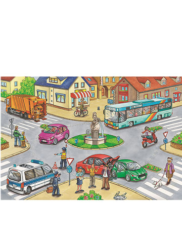 Schmidt Spiele 4er-Puzzle-Box "Verkehrsmittel" - ab 3 Jahren