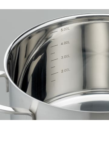 GSW 9-częściowy zestaw garnków "Elegance" ze stali szlachetnej