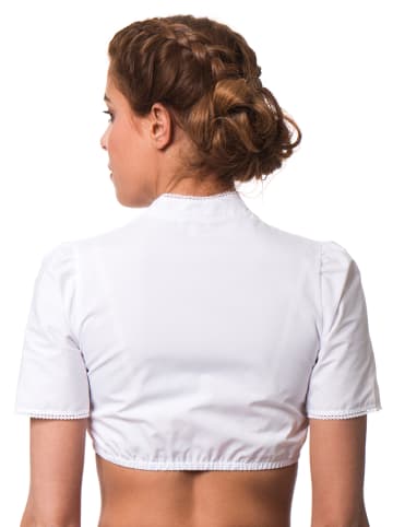 Turi Landhaus Dirndlbluse "Frida" in Weiß