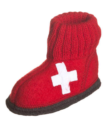 kitz-pichler Hüttenschuhe "Ötz Kreuz" in Rot