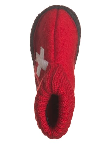 kitz-pichler Pantoffels "Ötz Kreuz" rood