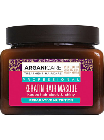 Argani Care Maska do włosów "Keratin" - 500 ml