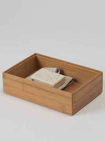 Compactor Opbergbox "Osaka" beige - (B)22,5 x (H)15 x (D)6,5 cm