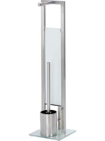 Wenko Kombi-WC-Garnitur "Rivalta" in Chrom - (H)70 cm