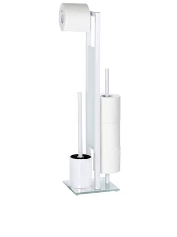 Wenko Zestaw WC w kolorze białym - wys. 70 cm