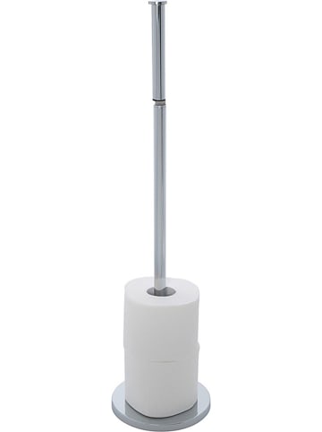Wenko Kombi-Toilettenpapierhalter in Chrom - (H)56 cm