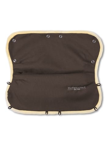 Hofbrucker Kinderwagen-Muff in Braun - (L)55 x (B)24 cm