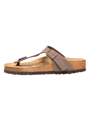 Birkenstock Zehentrenner "Gizeh" in Hellbraun - Weite N