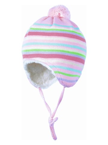 Döll Strickmütze in Rosa/ Bunt