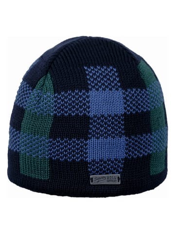 Döll Strickmütze in Dunkelblau/ Blau