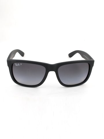 Ray Ban Męskie okulary przeciwsłoneczne "Justin" w kolorze czarno-szarym