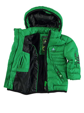 Peak Mountain Winterjacke in Grün