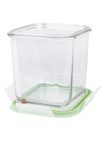 Glasslock Pojemnik "Air" w kolorze zielonym do mikrofalówki - 920 ml