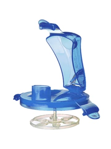 Glasslock Shaker w kolorze niebieskim - 450 ml