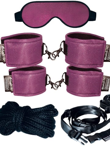 Joydivision 8-delige set handboeien "Soft-Bond-X" paars