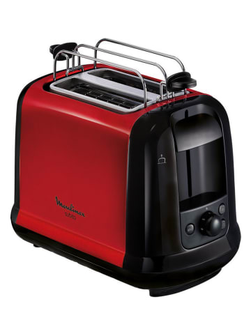 Moulinex Toaster "Subito" in Rot/ Schwarz